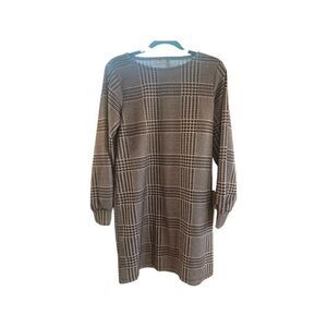 Jacqueline de Yong houndstooth dress large